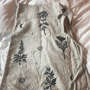 Sister Nettle linen wrap skirt